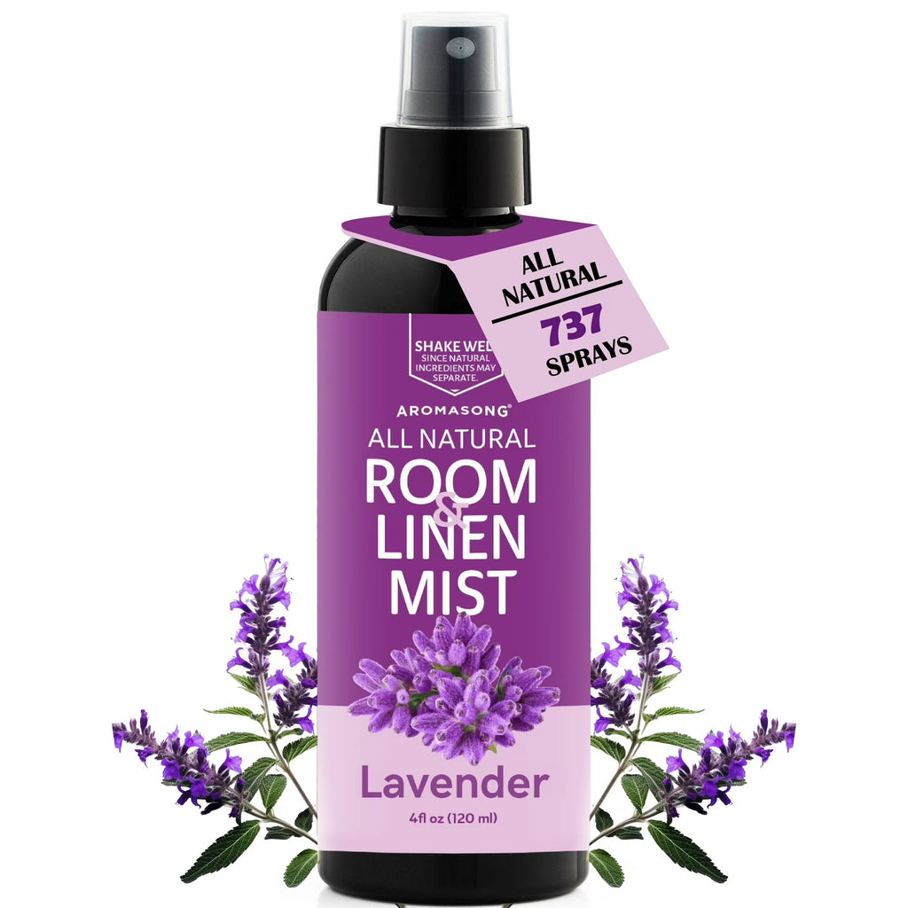 Aromasong Natural Lavender Room & Linen Spray (4 fl oz)