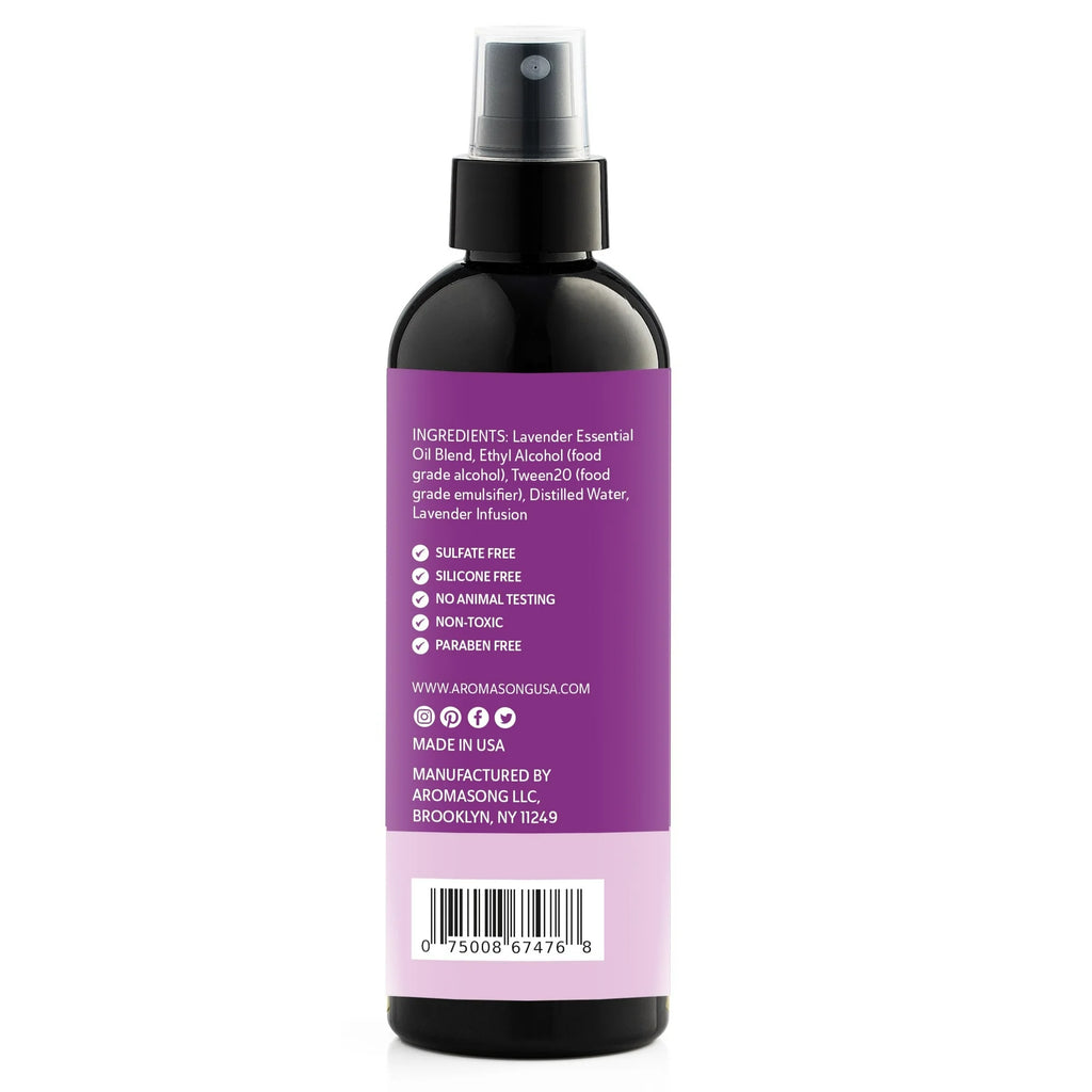 Aromasong Natural Lavender Room & Linen Spray (4 fl oz)