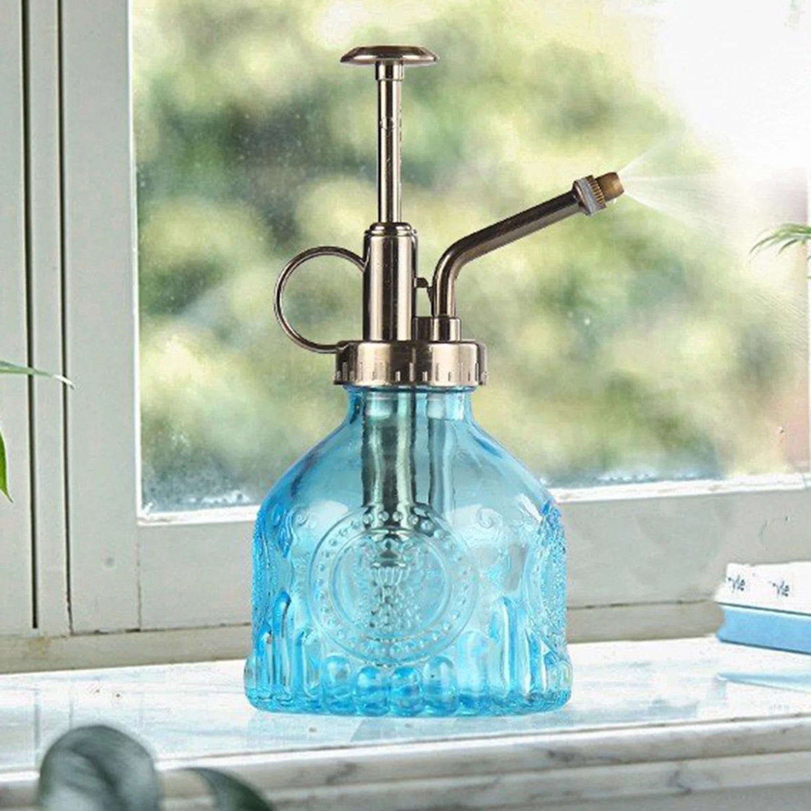 SPRING PARK 200ml Glass Spray Bottle Watering Can Mister