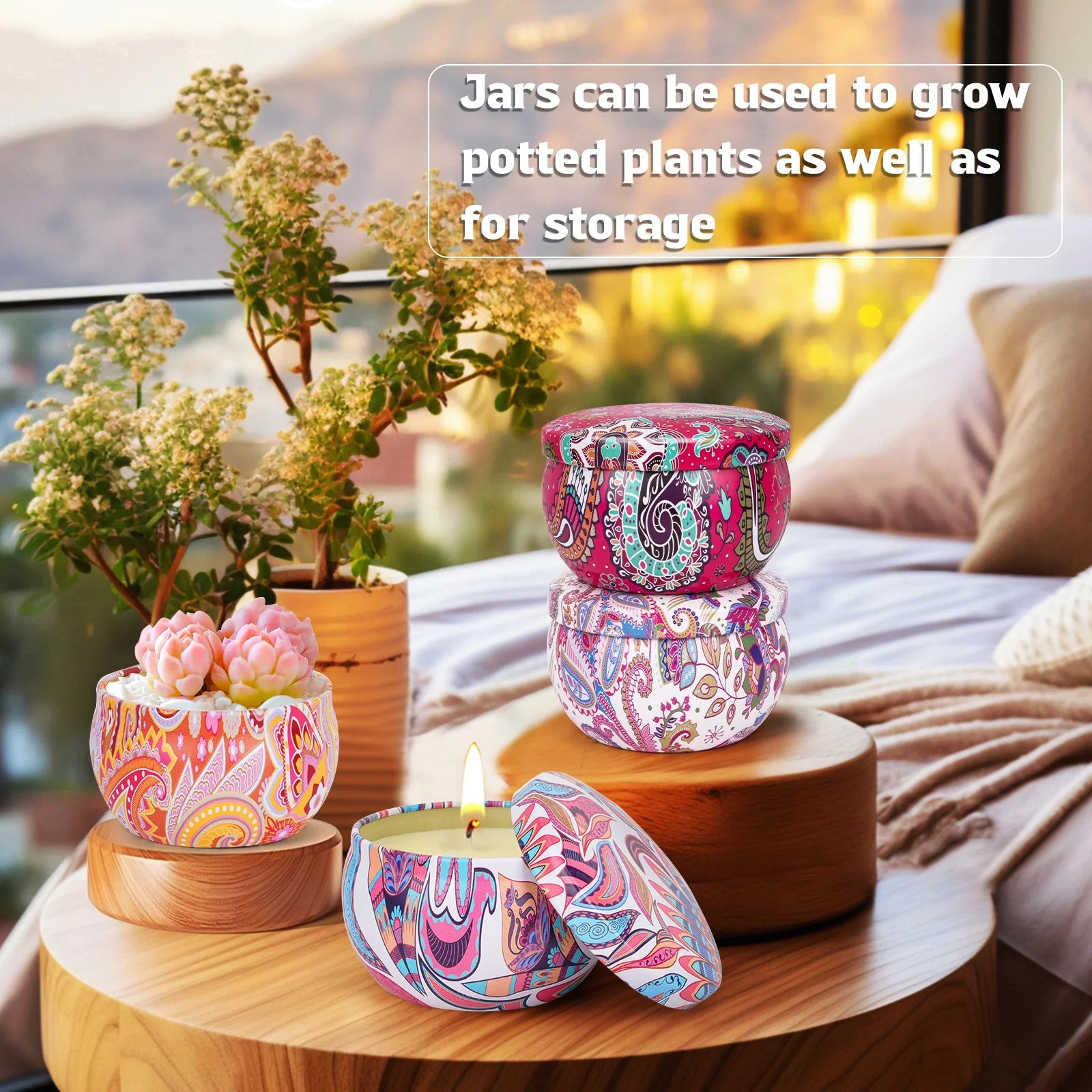 Giphtpoeet Scented Candles Gift Set (9-Pack Soy Wax Candles, 160-Hour Burn Time)