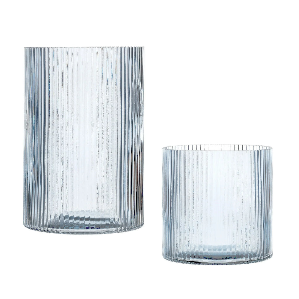 HIDAWN Flameless Candles with Flickering 3D Wick, Remote & Timer (Battery Operated LED Pillar Set – White 4"×5"×6")