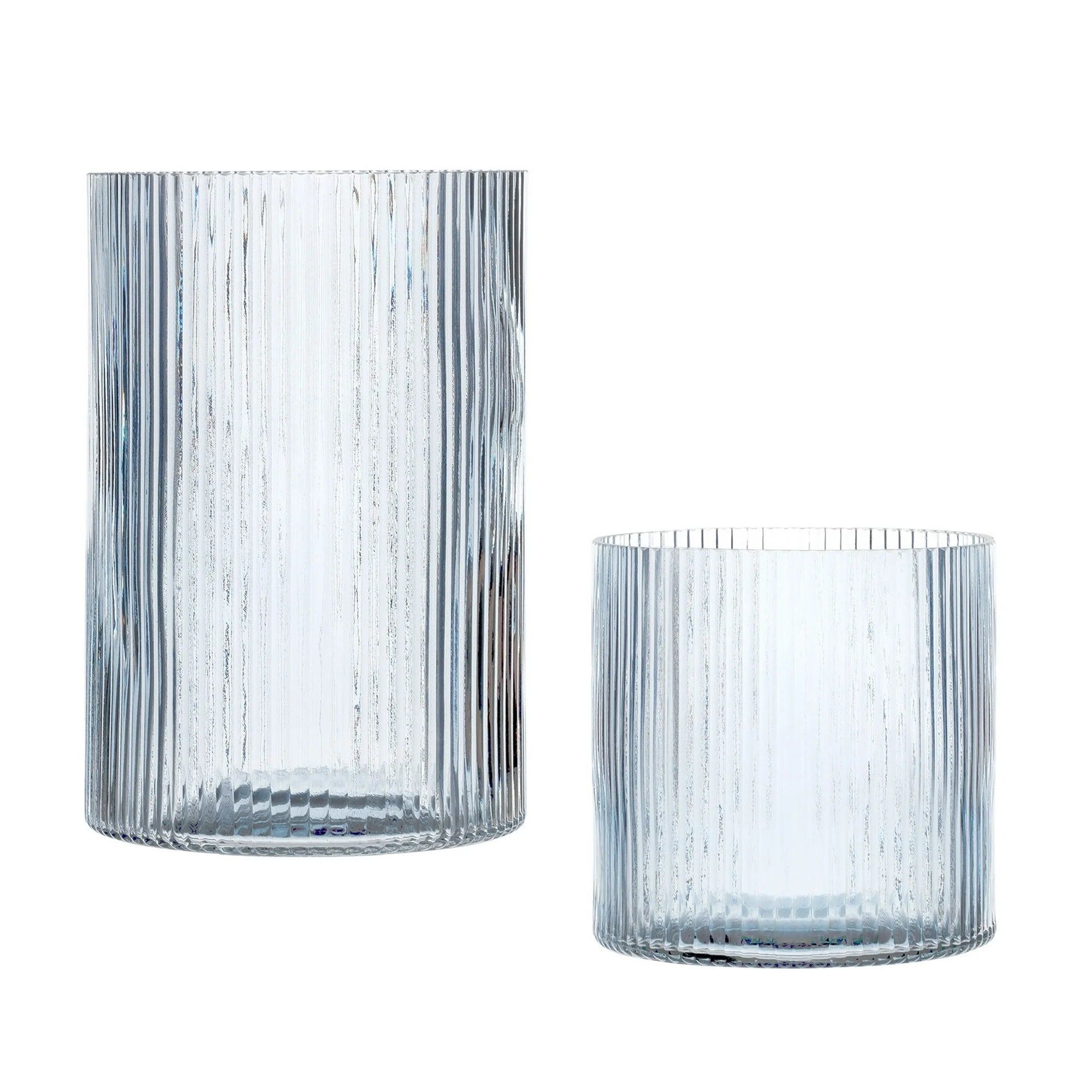 HIDAWN Flameless Candles with Flickering 3D Wick, Remote & Timer (Battery Operated LED Pillar Set – White 4"×5"×6")